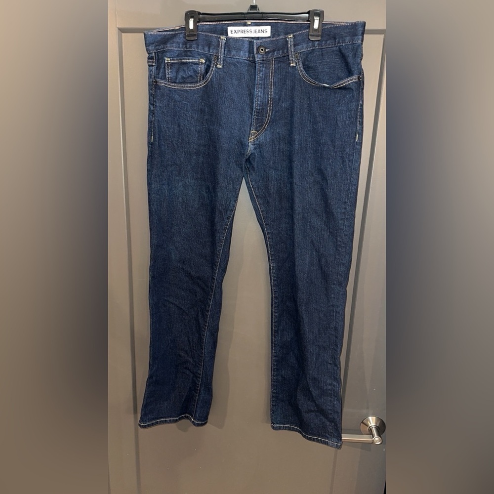 Express Men’s Rocco Slim Fit Straight Leg 36x32
